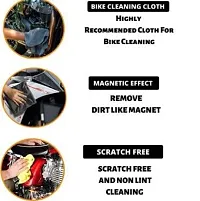 Microfiber Cleaning Cloths, 2pcs 40x40cms 340GSM Multi-Colour Wash Cloth for Kitchen Car Window Stainless Steel Cleaning-thumb1