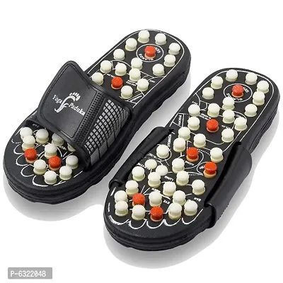 Acupressure Magnetic Therapy Paduka Slippers for Full Body Blood Circulation For Men and Women-thumb0