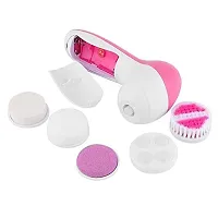 Portable 5 in 1 Electric Facial Cleaner Multifunction Massager, Face Massage Machine For Face, Facial Machine-thumb1