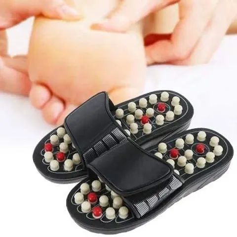 Manual Spring Acupressure and Magnetic Therapy Accu Paduka Slippers for Full Body Blood Circulati