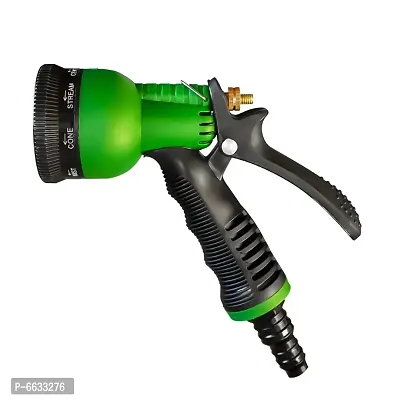 7 Pattern High Pressure Garden Hose Nozzle Water Spray Gun-thumb0