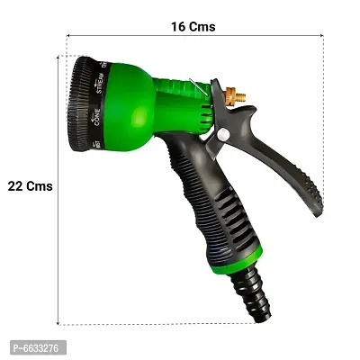 7 Pattern High Pressure Garden Hose Nozzle Water Spray Gun-thumb3