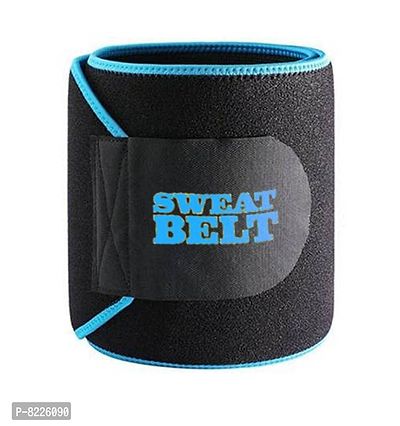 Sweat Slim Belt,Sportneer Adjustable Sweat Slim Belt Waist Trainer for Abs Exercise,Back Support,Body Shape,Sweat Wrap,Sweat Enhancer,Exercise Workout Fitness Support for Men  Women-thumb0