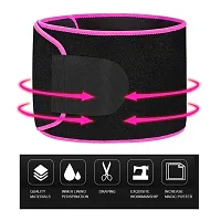 Sweat Slim Belt for Mens and Womens ! Sweat Slim Belt for Fat Loss, Weight Loss and Tummy Trimming Exercise for Both Men and Women-thumb1