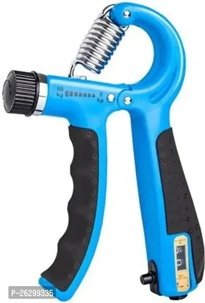 Adjustable Hand Grip Strengthener, Hand Gripper With Counter Gym Workout for Men  Women 5-60kg