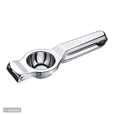 Leavens Lemon Squeezer Food Grade Stainless Steel, Nimbu Presser Machine for Kitchen-thumb2