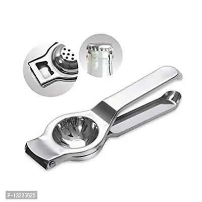 Leavens Lemon Squeezer Food Grade Stainless Steel, Nimbu Presser Machine for Kitchen