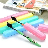 DREAM ENTERPRISE Bathroom Tooth Brush Holder Tube Cap Cover Protect Case Box Toothbrush (Pack of 4) DREAM ENTERPRISE Tooth Brush Cap, Caps, Cover, Covers, Case, Holder, Cases, Travel, Home use-thumb3