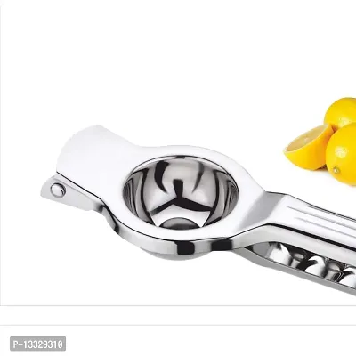 Anjali Lemon Squeezer with Bottle Opener Attached Stainless Steel | Lemon Crusher | 2 in 1 Lemon Squeezer | Opener + Squeezer-thumb2