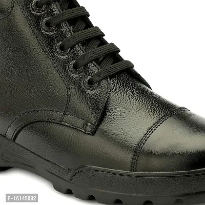 celtica Men's authentic leather DMS lace up boots police army ncc dress shoes