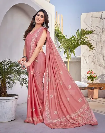 Alluring Cotton Silk Saree with Blouse piece 