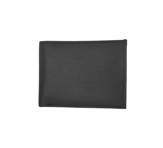 Classy Faux Leather Textured Two Fold Wallet