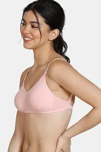 Everyday Double Layered Non Wired 3/4th Coverage Bra-thumb1