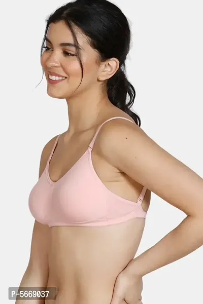 Everyday Double Layered Non Wired 3/4th Coverage Bra-thumb2