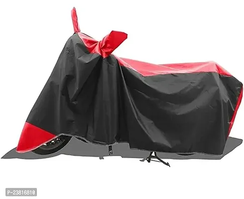 Two Wheeler Honda Activa 6G New BS4 BS5 BS6 Water Resistant - Dust Proof - Full Bike Scooty Two Wheeler Body Cover for Honda Activa 6G and All in One Bike Body Cover for Universal (Red patta)