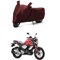 BHOOMIKA -Vespa Piaggio Two Wheeler Motercycle Bike and Scooty Cover with Water-Resistant and Dust Proof 190T Fabric_Maroon-thumb1