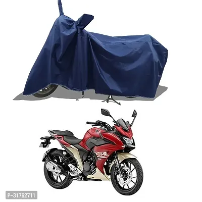 Classic Fazer-250 Bs6 Two Wheeler Motercycle Bike And Scooty Cover With Water Resistant And Dust Proof Navy Blue-thumb0