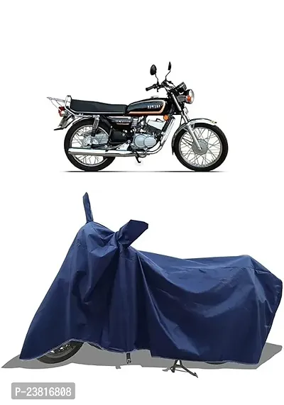 Durgesh Bike Cover Compatible Rx 135 Bike Cover with Water Resistant And dustproof Premium 190T Fabric A Perfect Two Wheeler Cover for Rx 125 Colour Navy ablue