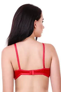 Elegant Hosiery Solid Non Padded Bras For Women- Pack Of 2-thumb2