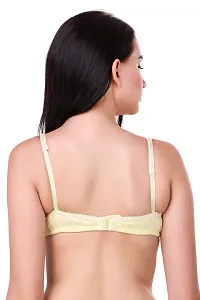 Elegant Hosiery Solid Non Padded Bras For Women- Pack Of 3-thumb1