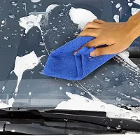 Premium Microfiber Cleaning Cloth Pack Of 5 - Gentle Yet Effective for All Surfaces - Streak-Free Shine - Reusable and Machine Washable - Eco-Friendly Solution.-thumb3