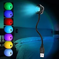 360 Degree Rotation USB Sunset Lamp Projector Night Light-thumb3