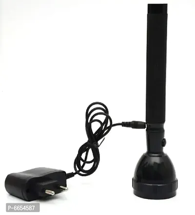 Nn Jy Super 8990 Rechargeable Black Torch Flash Light-thumb3