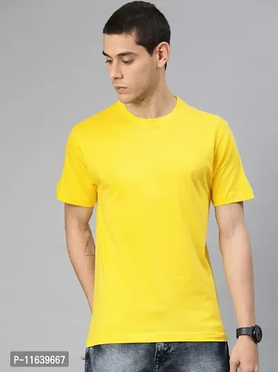 Plain Cotton Half Sleeve T-shirt