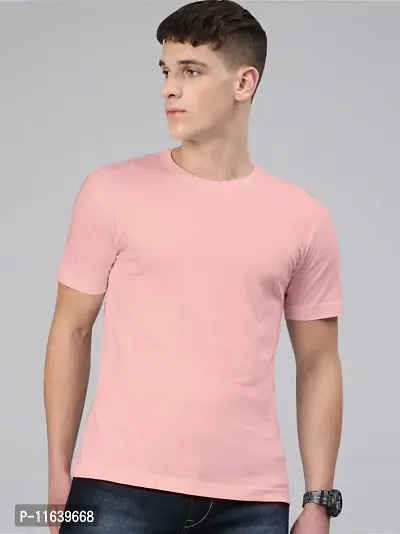 Plain Cotton Half Sleeve T-shirt