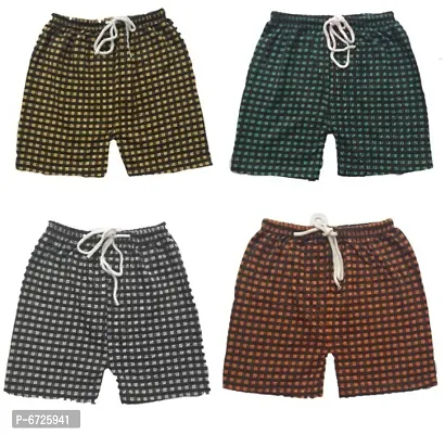 Boys stylish shorts pack of 4