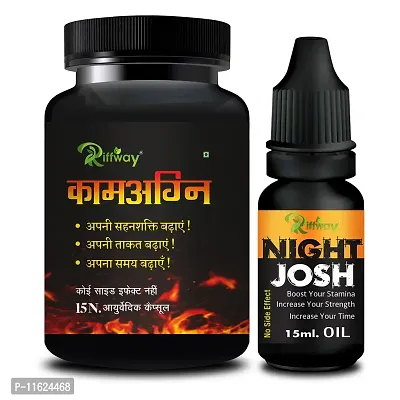 Trendy Kamagni Sexual Capsule With Night Josh Long Time Sex Capsule Sexual Oil - Sex Oil For Men Long Time Massage Oil For Men-thumb0