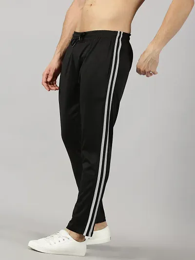 Must Have Polyester Regular Track Pants For Men 