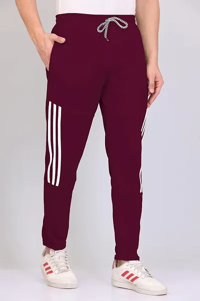 Best Selling Polyester Regular Track Pants For Men 