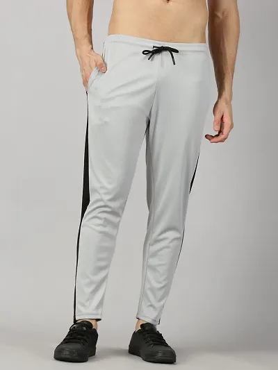 Trendy Polyester Regular Track Pants For Men 