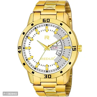 REDUX Analog Multi Color Dial Date & Date Watch for Men's (Silver)