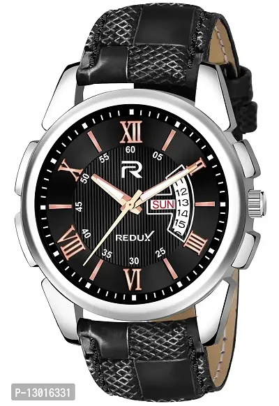 REDUX Analogue Black Dial Men's & Boy's Watch RWS0354S