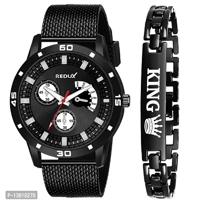 Redux RWS0412S Analogue Black Dial Men’s & Boy's Watch