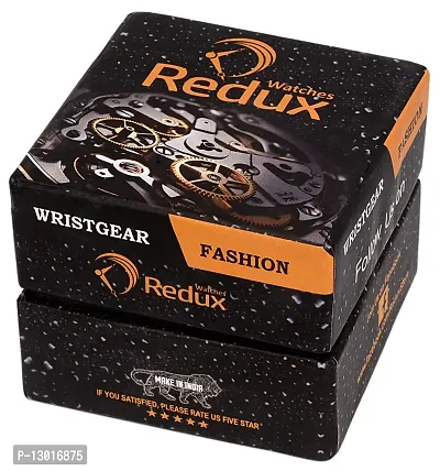 Redux Analogue Black Dial Men's & Boy's Watch-thumb3