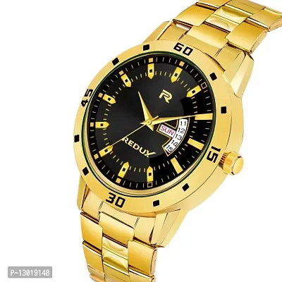 REDUX Analog Multi Color Dial Date & Date Watch for Men's (Black)-thumb2