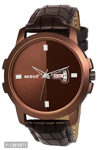 Redux analogue black on sale dial men's watch