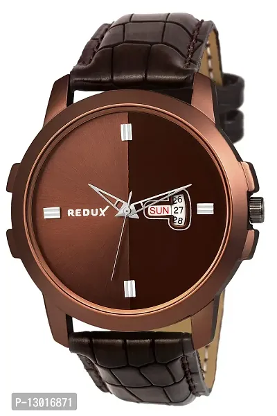 REDUX Analogue Brown Dial Men's Watch RWS0217S
