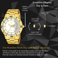 REDUX Analog Multi Color Dial Date & Date Watch for Men's (Silver)-thumb3