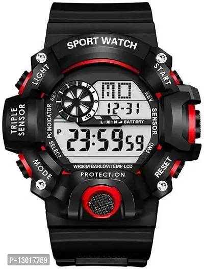 REDUX Digital Watch with Square LED Shockproof Multi-Functional Watch for Boys & Men-thumb0