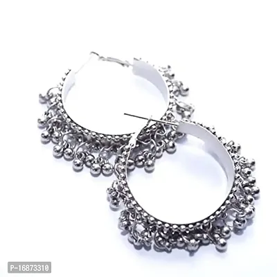 Batulii's online fashion Oxidized Peacock Pendant Necklace Jewellery Set for Women  Girls-thumb4