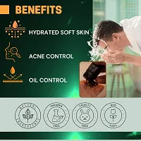 The Wolfman Green Tea  Aloevera Face Wash for Glowing Skin, Oil Control, Acne Control  Skin Hydration, Vitamin E Facewash for Men, for All Skin Type 100 ml-thumb2