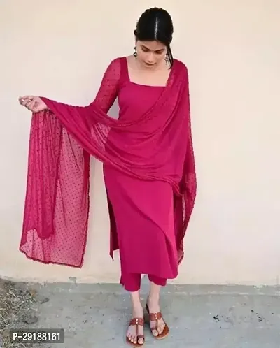 Kurti with Pant with Najneen Butti Dupatta Set