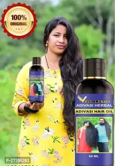 Adivasi Hair Oil- 50 ml for Women and Men for Shiny Hair Long