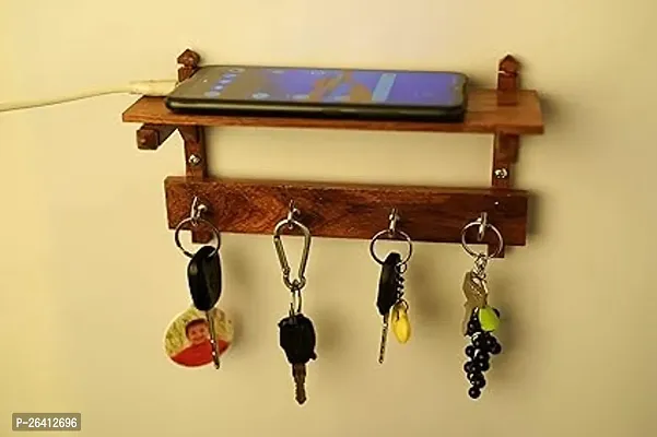 Wooden Art Key Holder