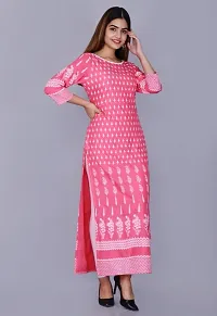 Latest Beautiful Rayon Stitched Kurta for Women-thumb2