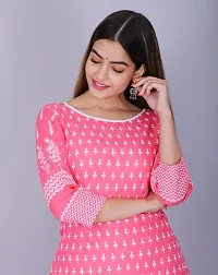 Latest Beautiful Rayon Stitched Kurta for Women-thumb3